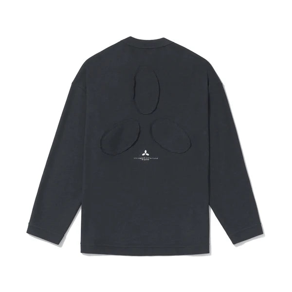 CAMISA LONG SLEEVE 3DOT CINZA
