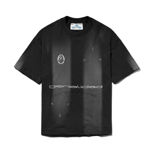 CAMISETA REGULAR MESSIAS JERSEY  PRETO