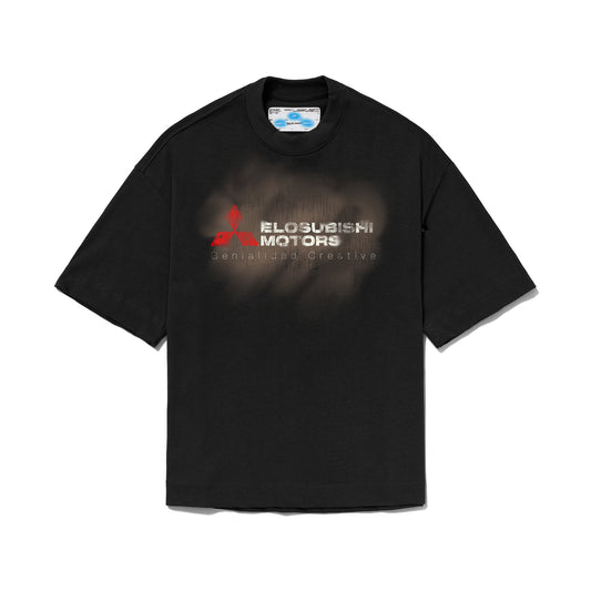 CAMISETA OVER ELOSUBISHI  PRETO
