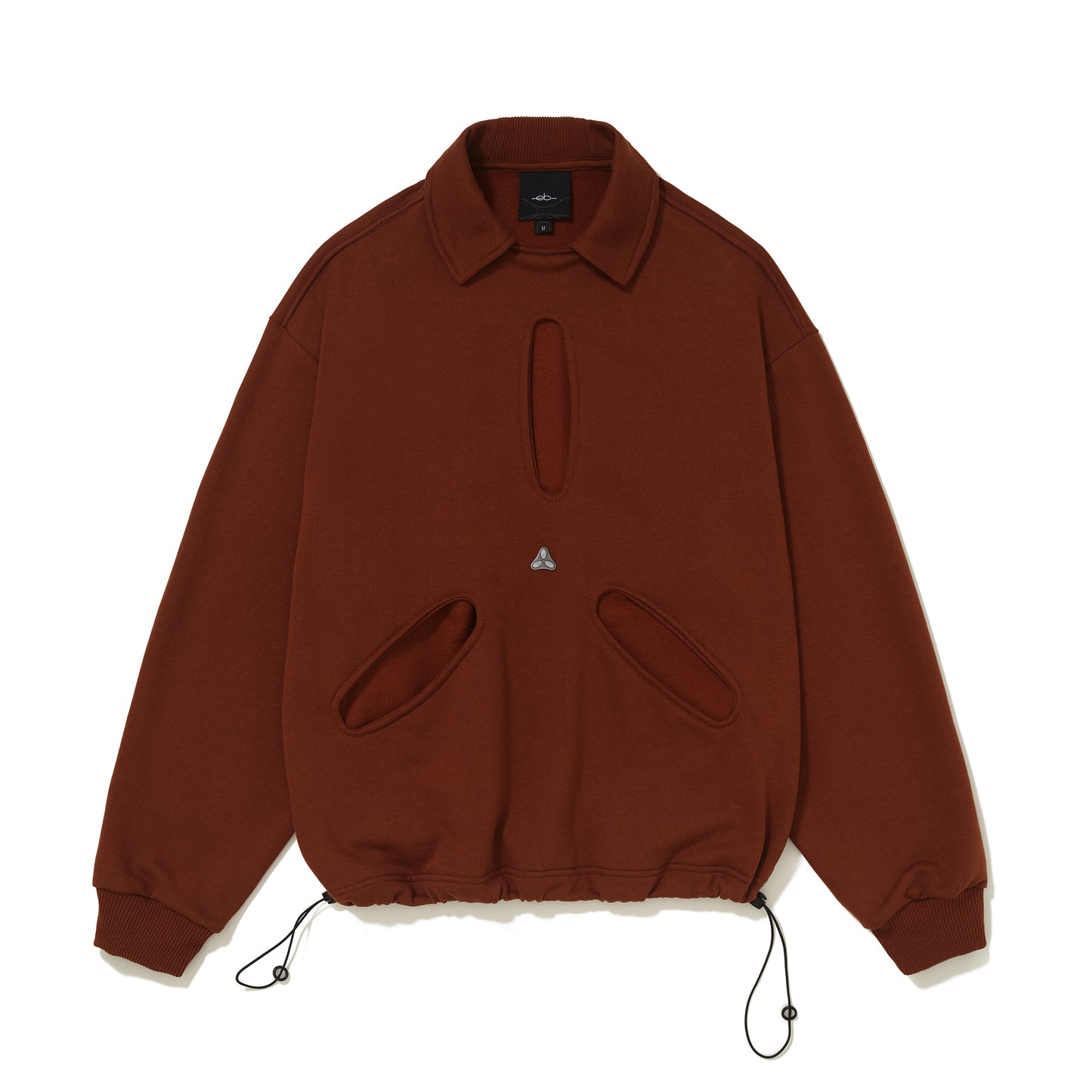 MOLETOM FLEECE P11 - MARROM