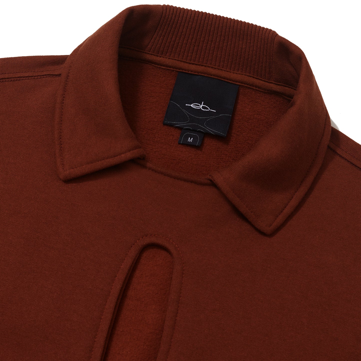 MOLETOM FLEECE P11 - MARROM