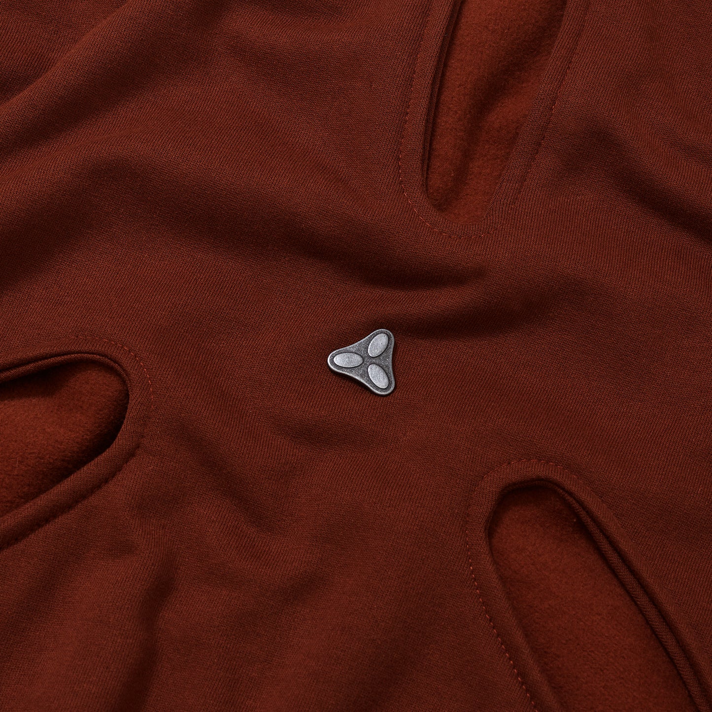MOLETOM FLEECE P11 - MARROM