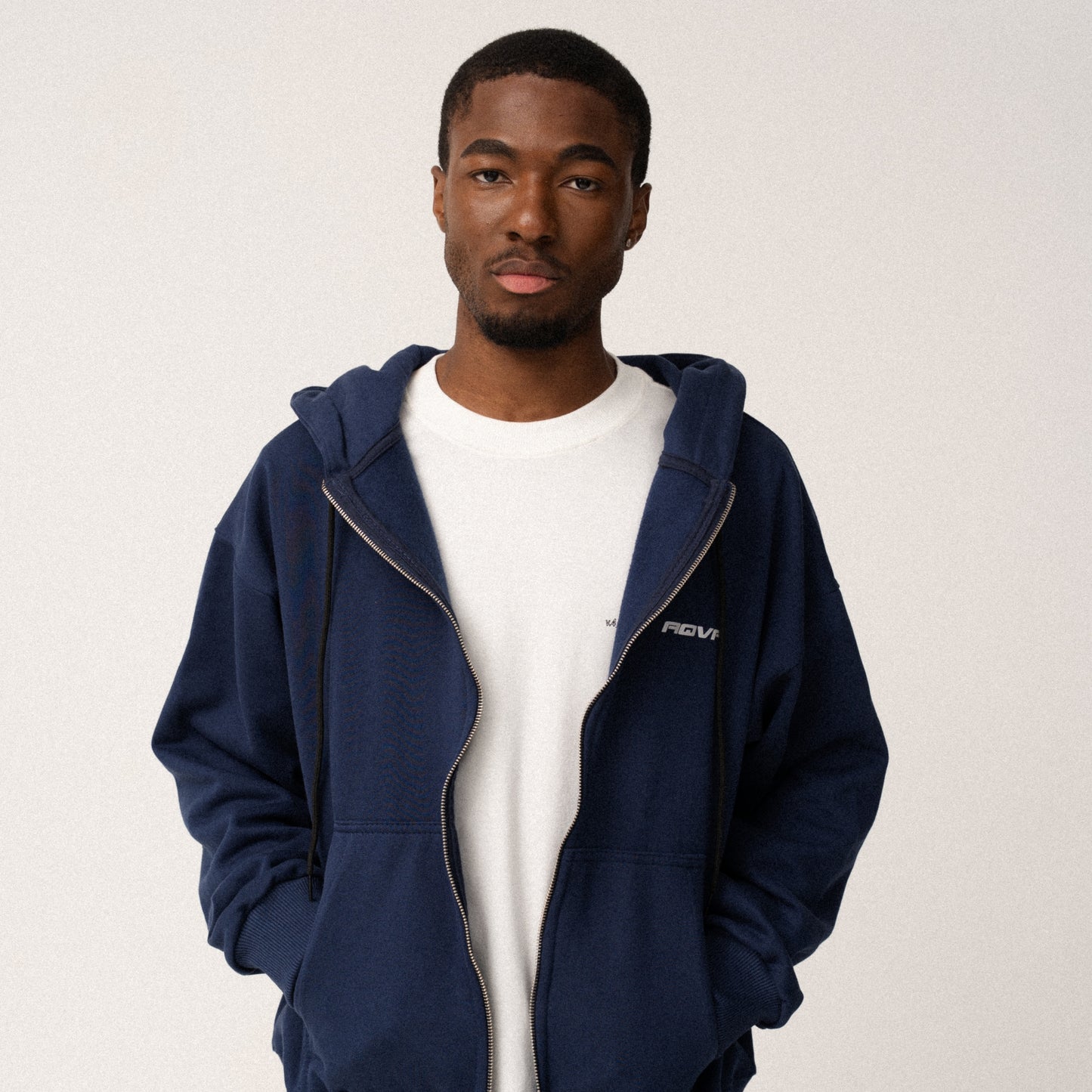Zip Hoodie AQVA NAVY
