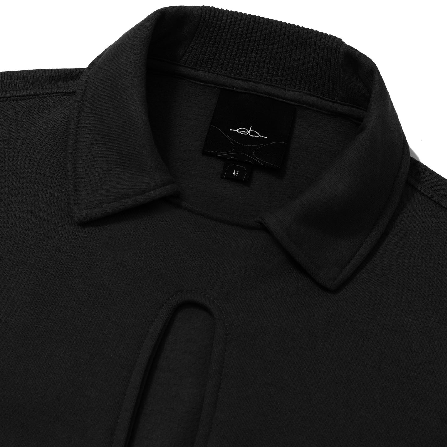 MOLETOM FLEECE P11 - PRETO