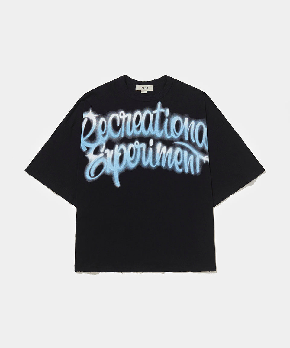 Recreational Air Brush Supersized Tee Black