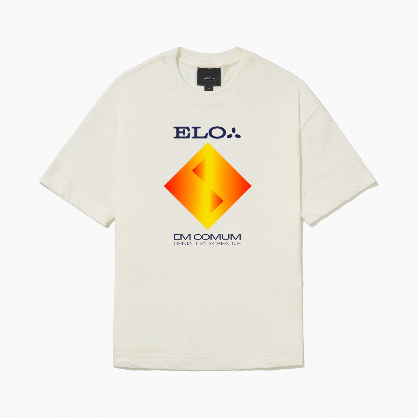 CAMISETA REGULAR  SONY  BRANCO OFF.