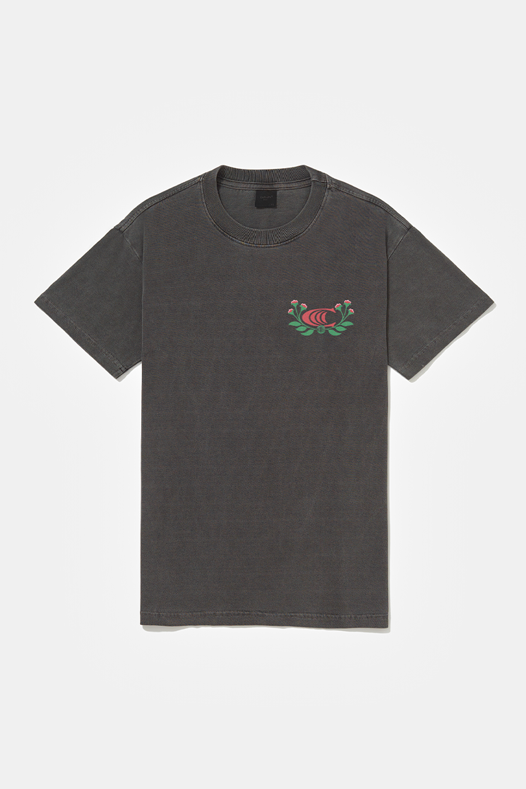 C Classic Tshirt Stoned Black