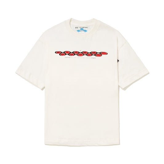 CAMISETA REGULAR HALO  BRANCO OFF.