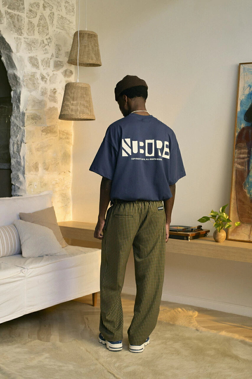 PICTOGRAM BOXY TEE AZUL MARINHO