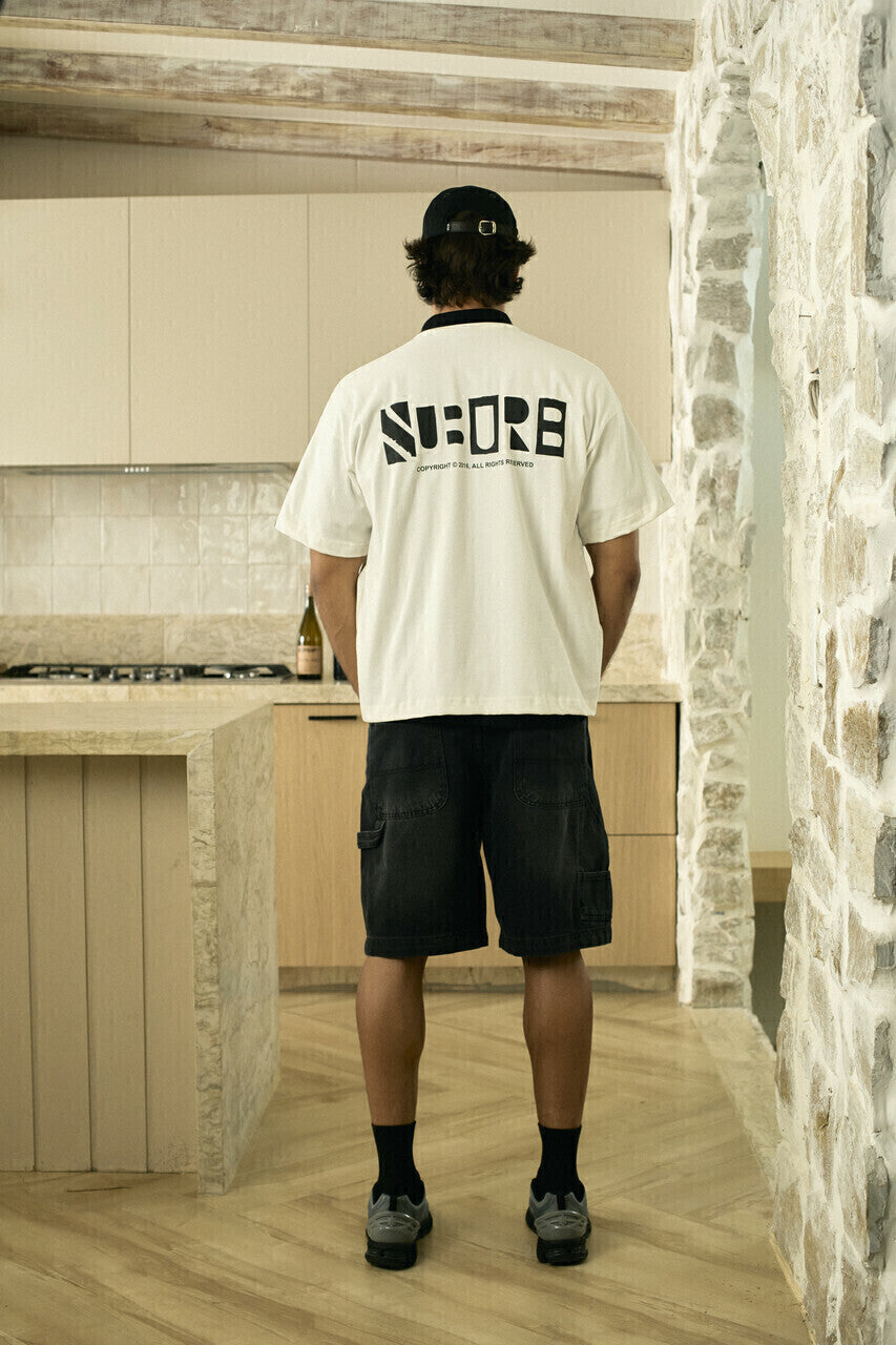PICTOGRAM BOXY TEE OFF WHITE