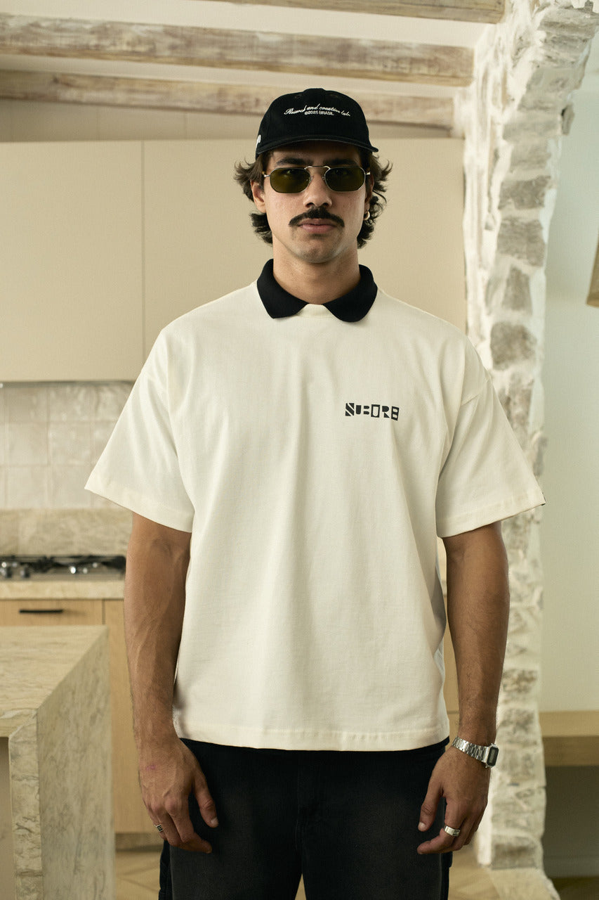 PICTOGRAM BOXY TEE OFF WHITE