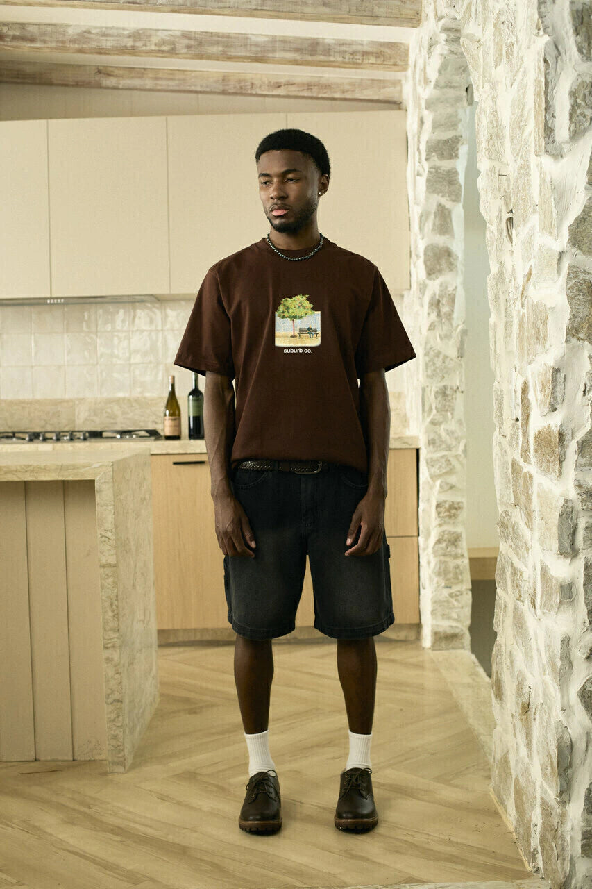 PHOTOGRAPHER REGULAR TEE MARROM