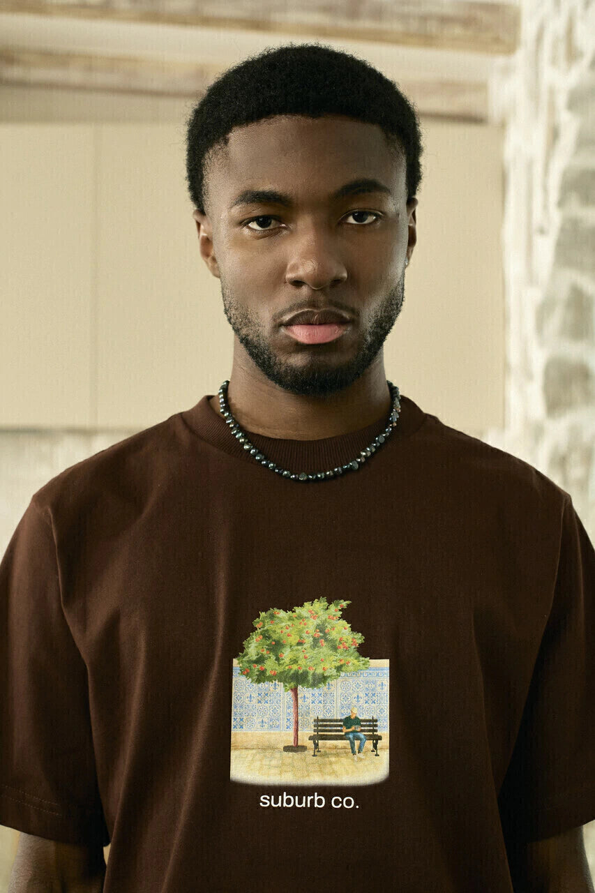 PHOTOGRAPHER REGULAR TEE MARROM