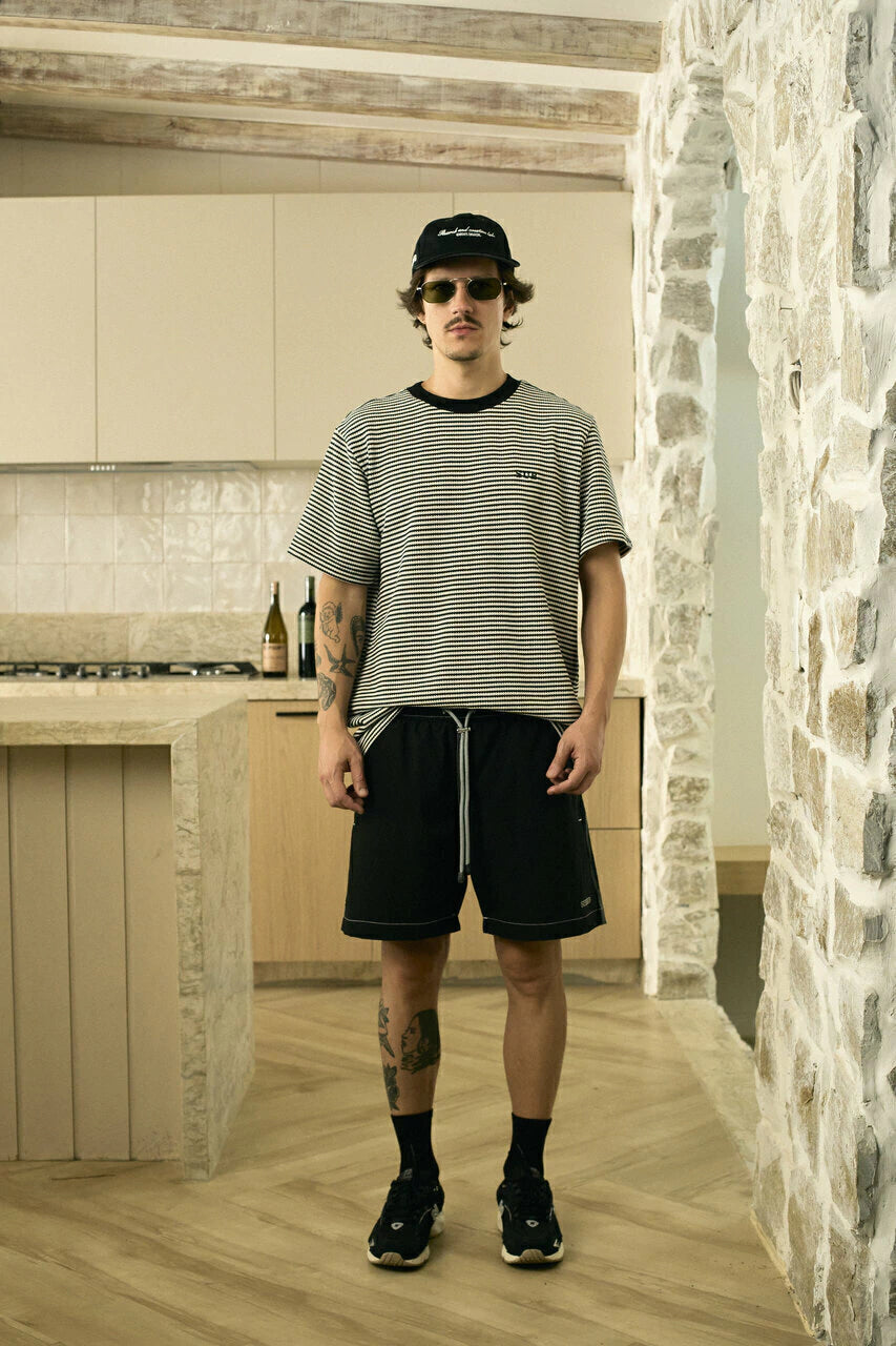 GEOMETRIC STRIPE REGULAR TEE LISTRADA