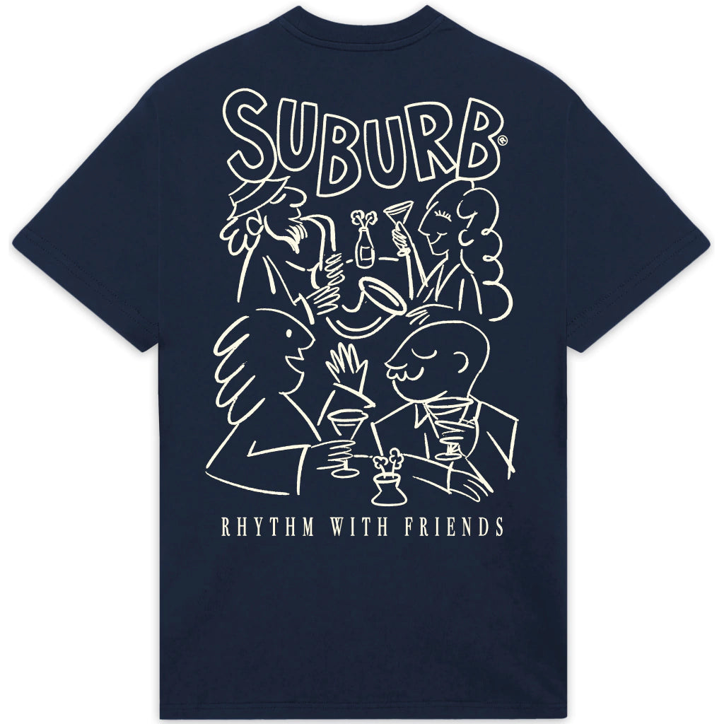 UNION REGULAR TEE AZUL MARINHO