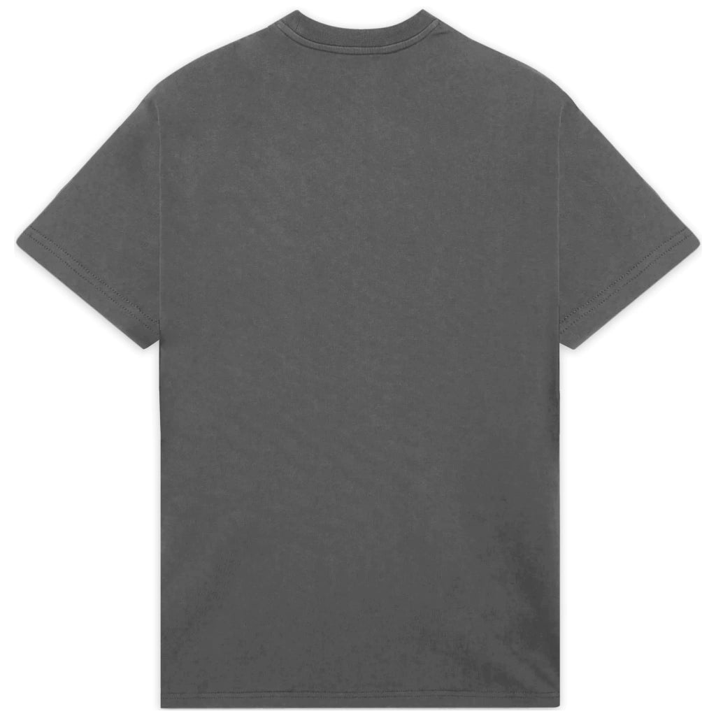 EMBROIDERY LOGO REGULAR TEE BLACK GREY