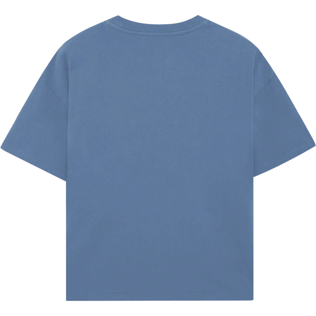 CORE LOGO BOXY TEE AZUL