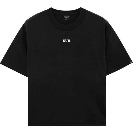 CORE LOGO BOXY TEE PRETO