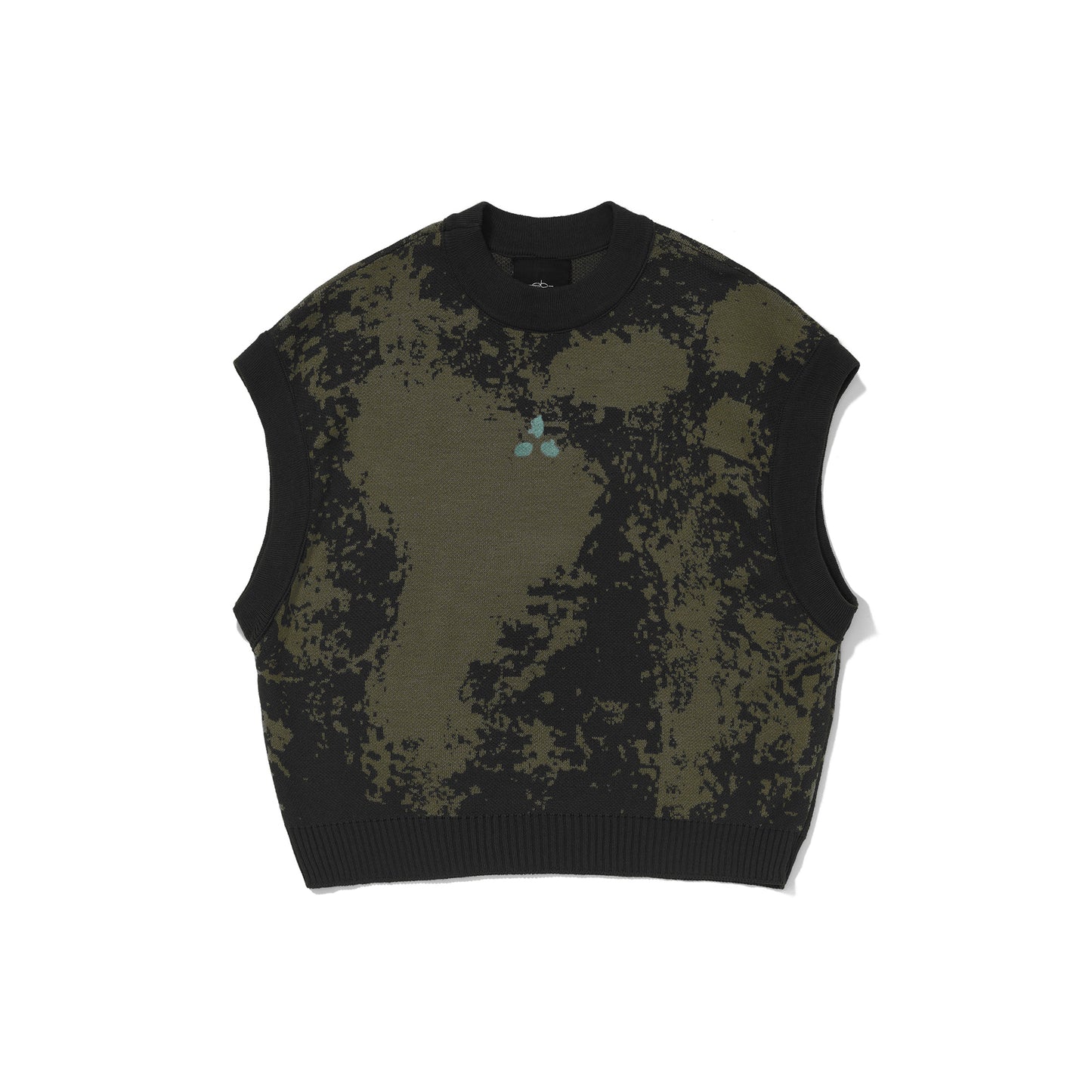 SWEATER GOLF YOKE - PRETO