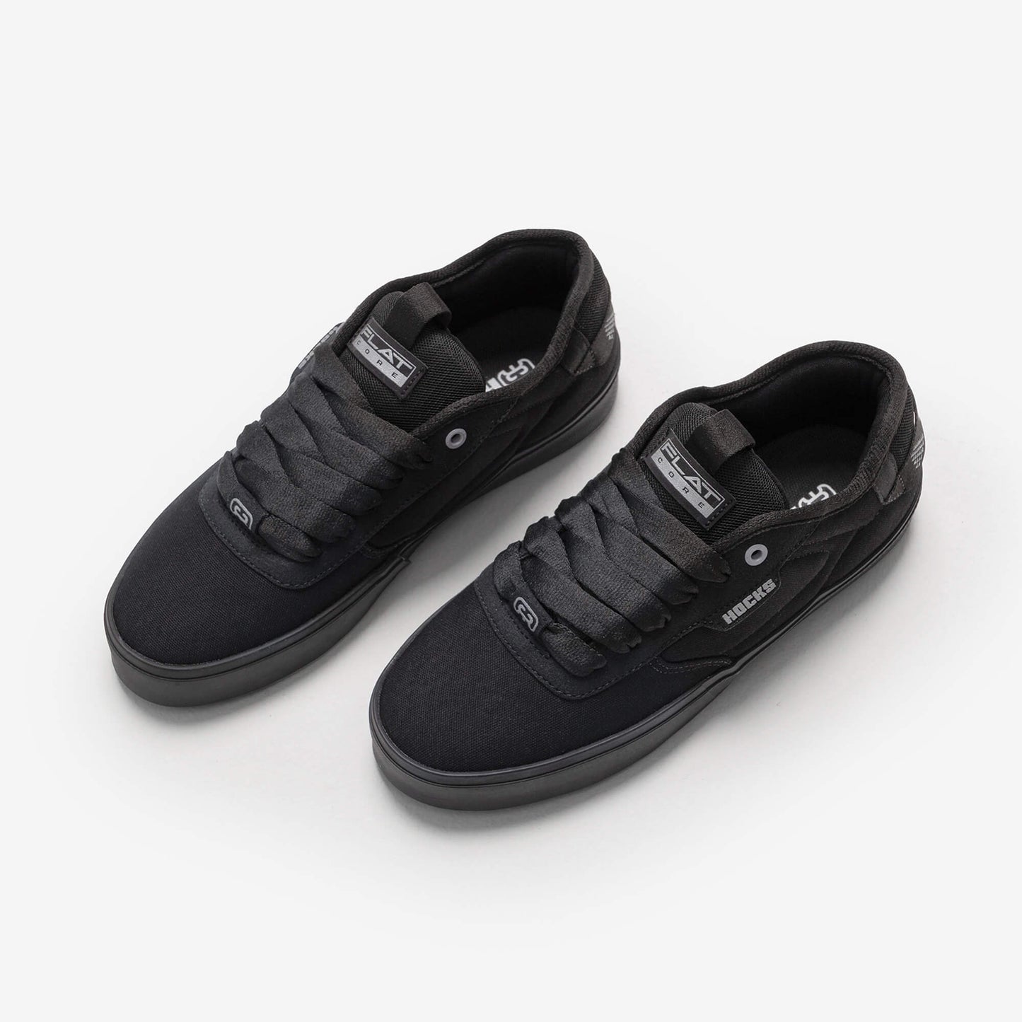 TENIS HOCKS FLAT CORE PRETO REFLEX