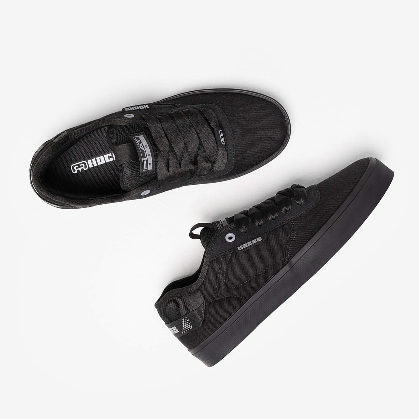 TENIS HOCKS FLAT CORE PRETO REFLEX