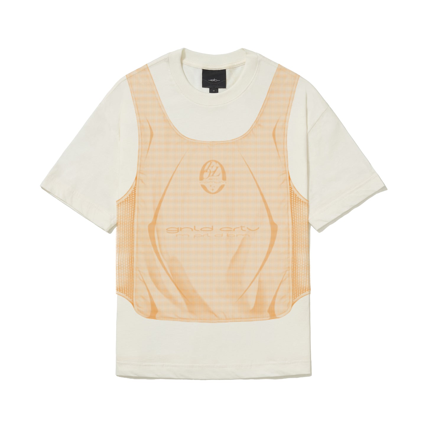 CAMISETA REGULAR  VEST  BRANCO OFF