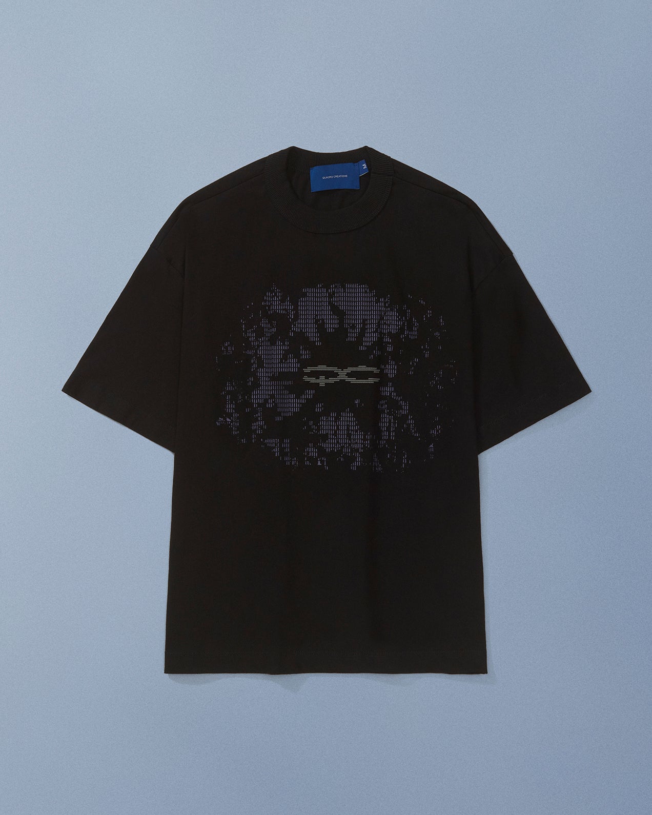 CAMISETA QC CODE BOXY PRETO