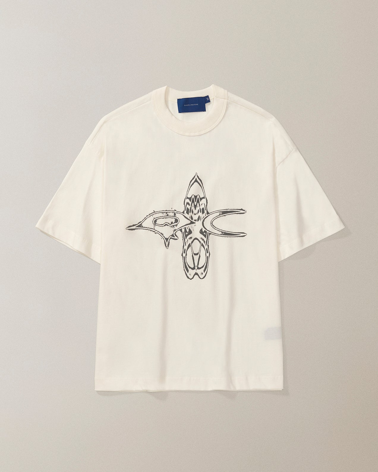 CAMISETA QC ARTHROPODS BOXY OFF WHITE