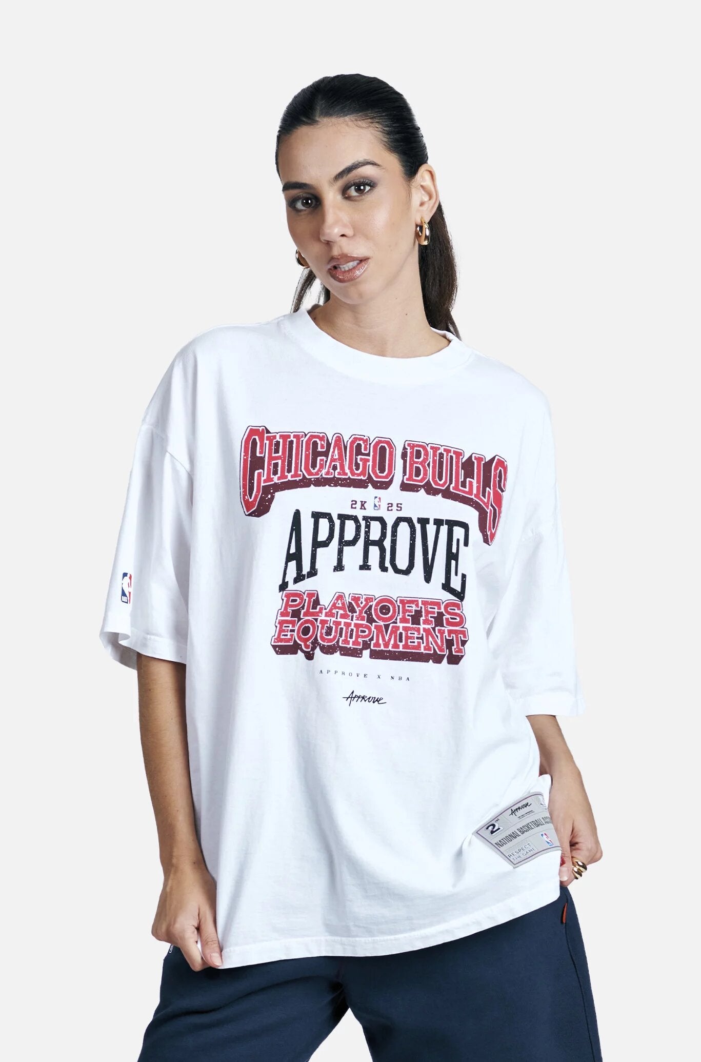 CAMISETA HUGE APPROVE X NBA BULLS BASIC