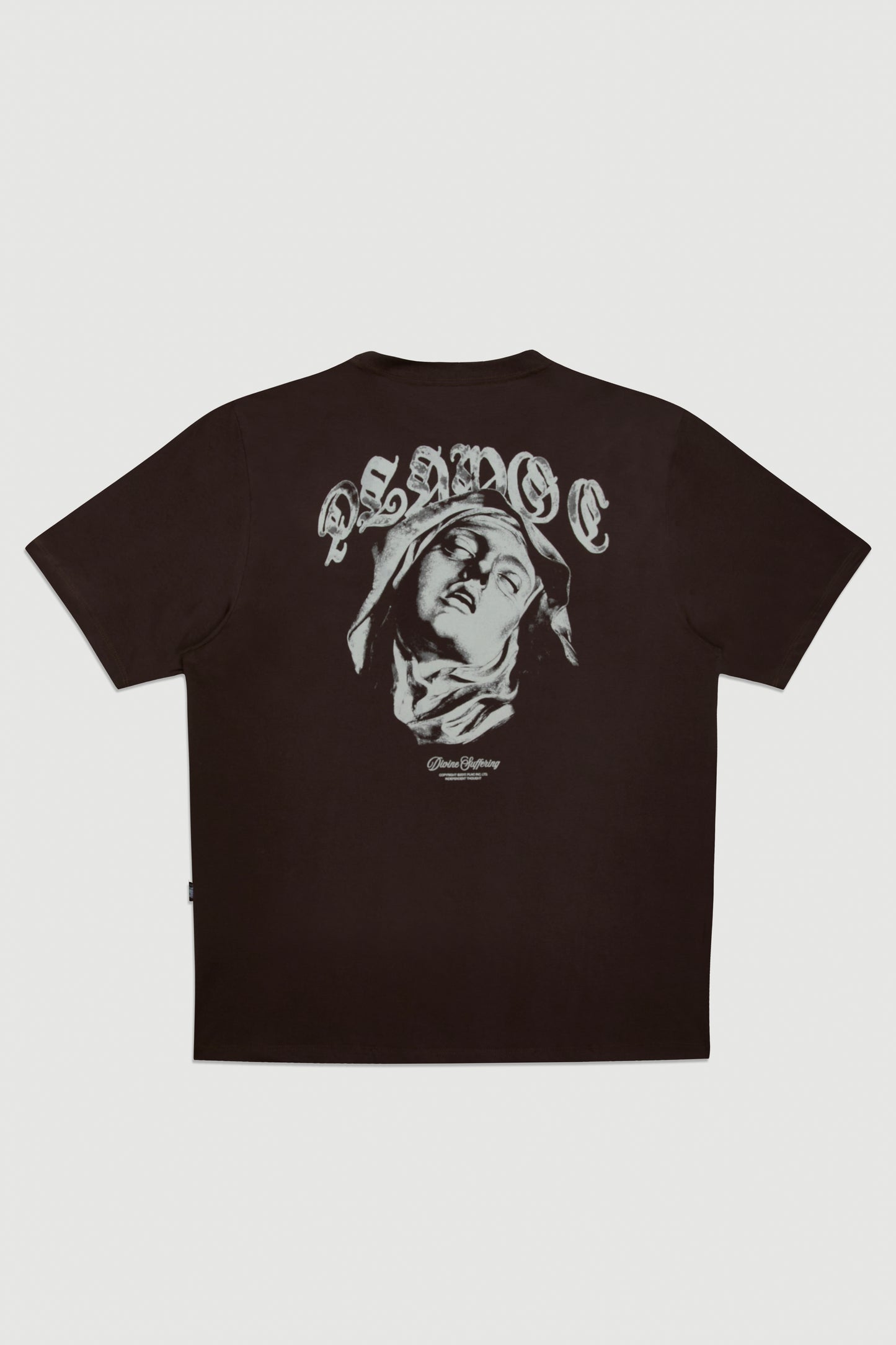 CAMISETA DIVINE SUFFERING MARROM