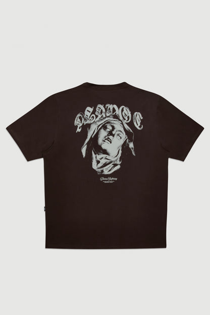 CAMISETA DIVINE SUFFERING MARROM