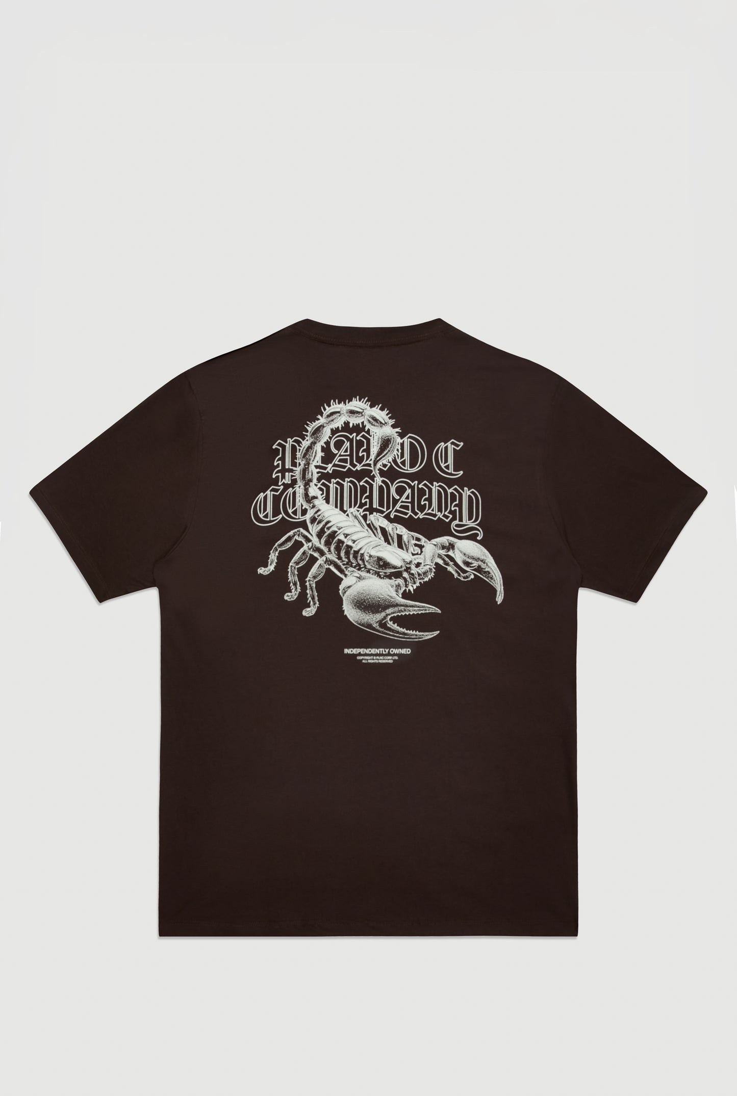 CAMISETA SCORPION MARROM