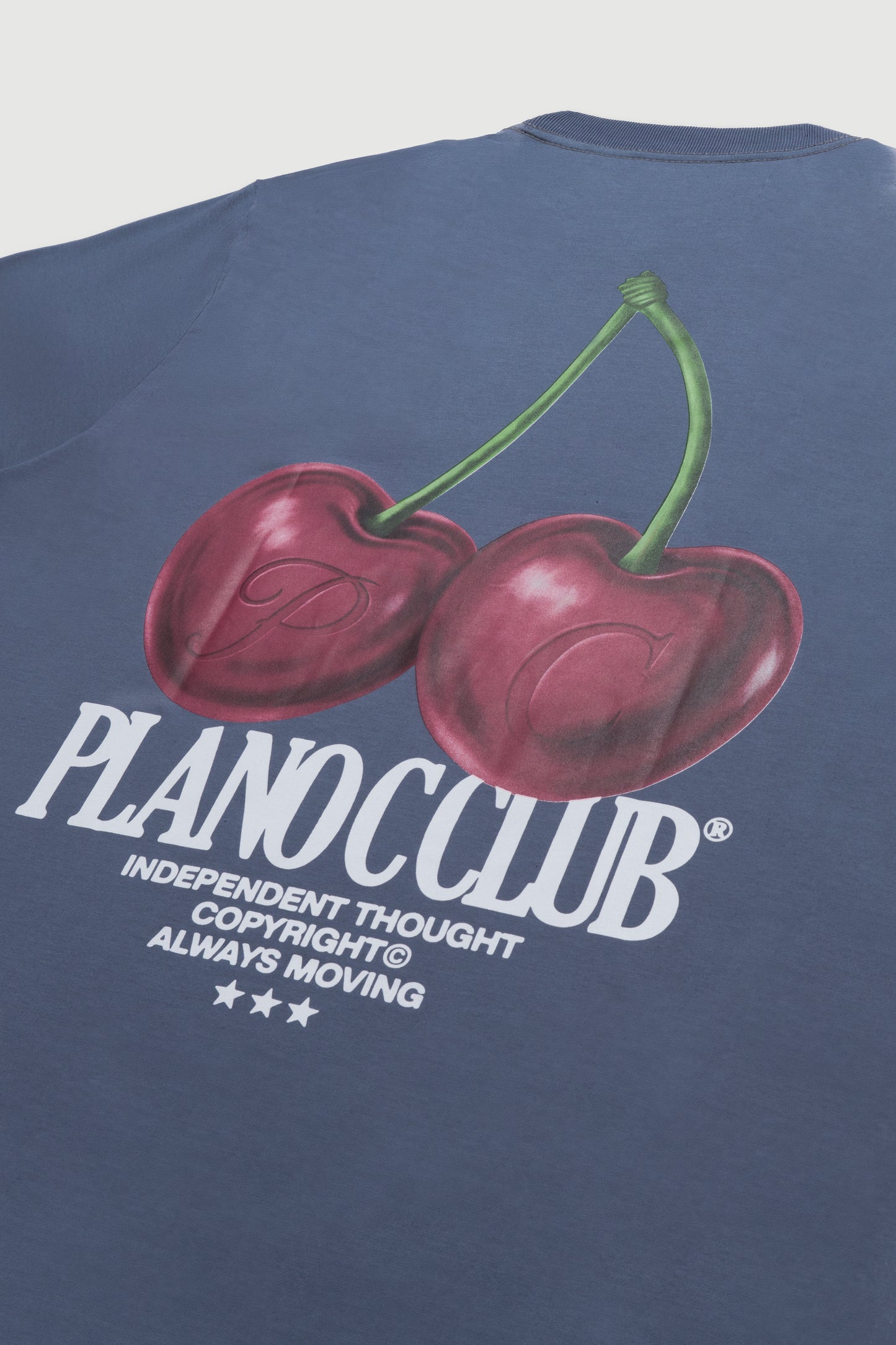 CAMISETA CHERRY AZUL
