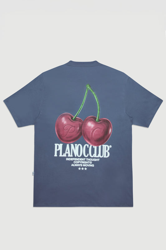 CAMISETA CHERRY AZUL