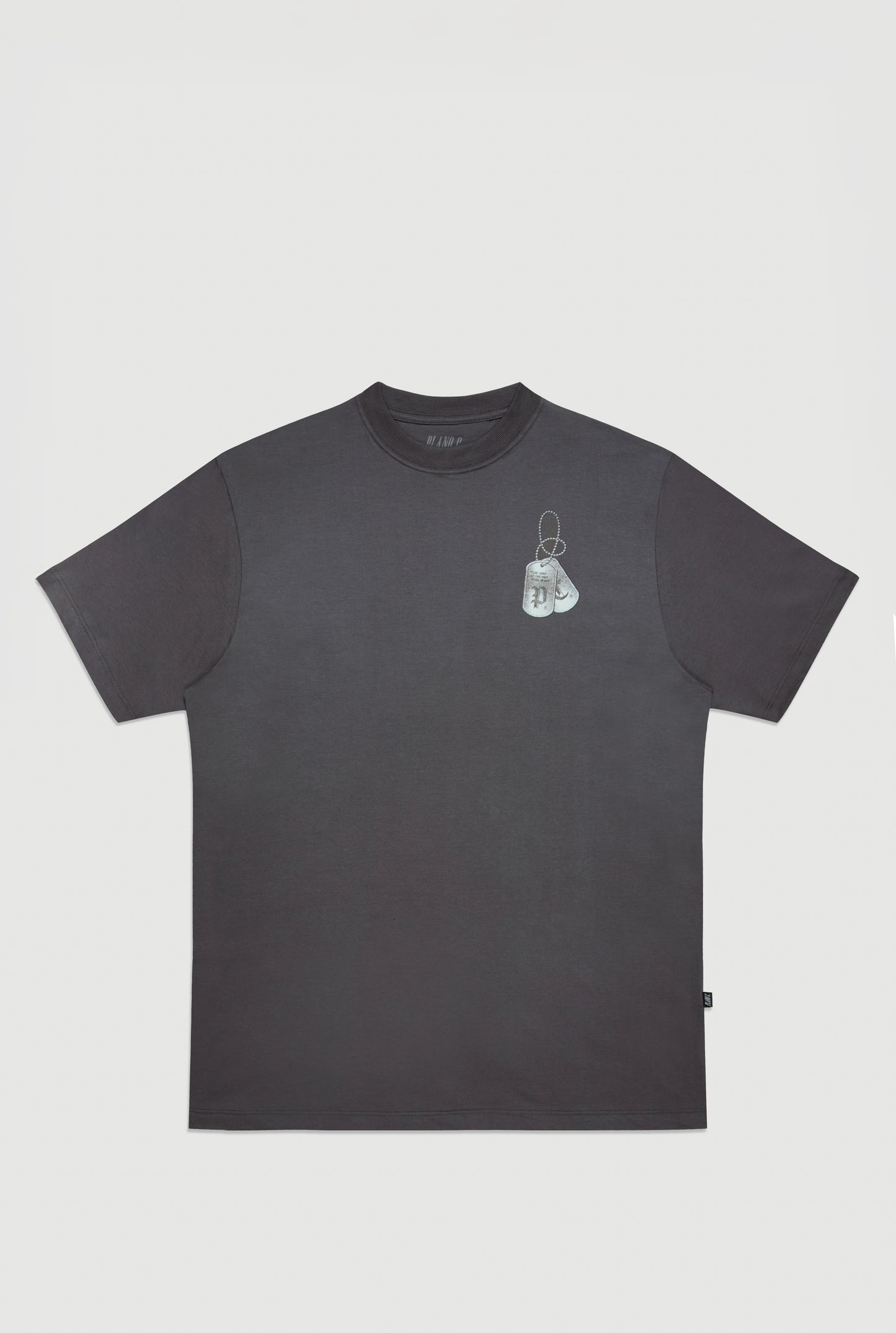 CAMISETA DOGTAG CINZA