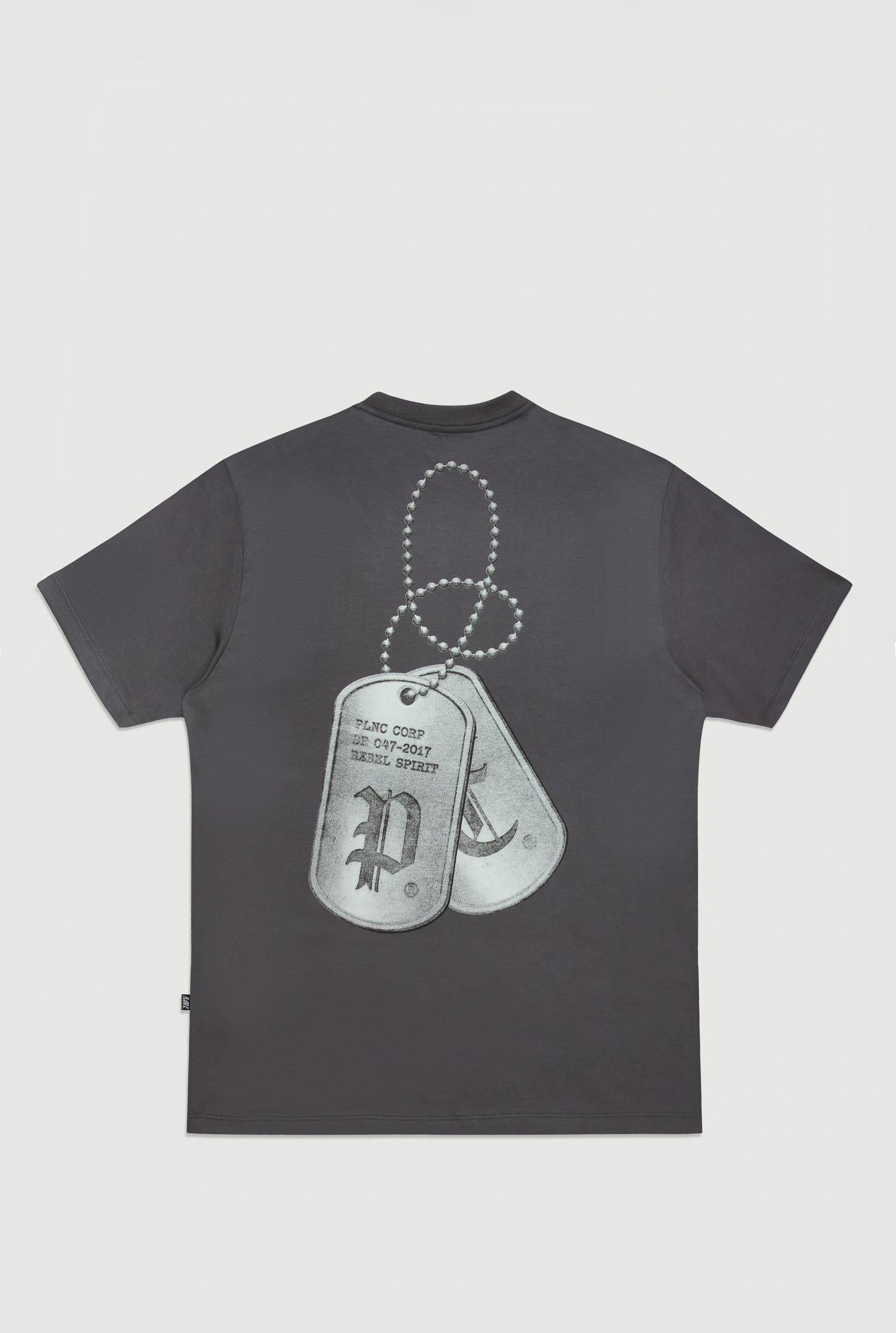 CAMISETA DOGTAG CINZA
