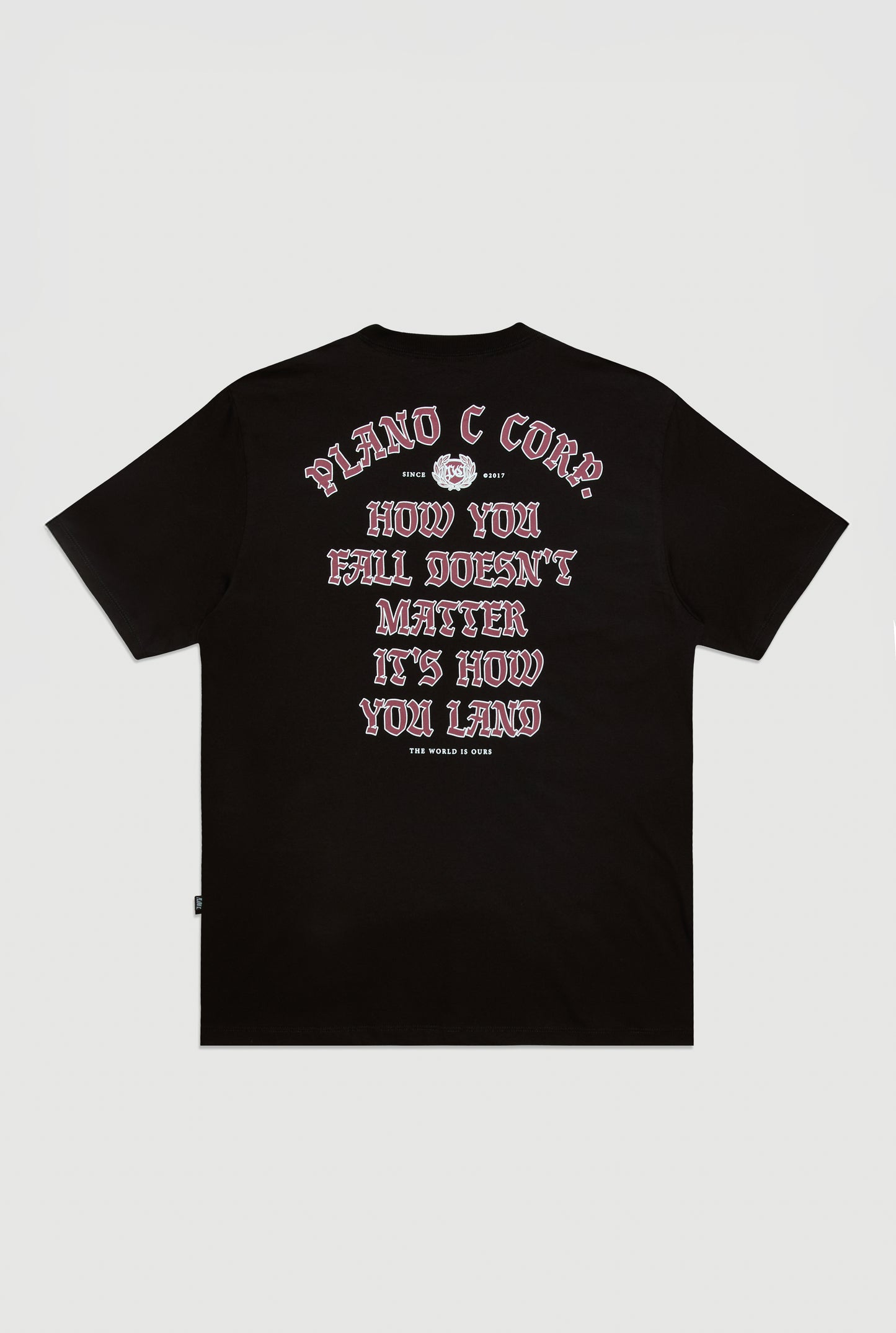 CAMISETA FALL  PRETO