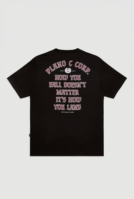 CAMISETA FALL  PRETO