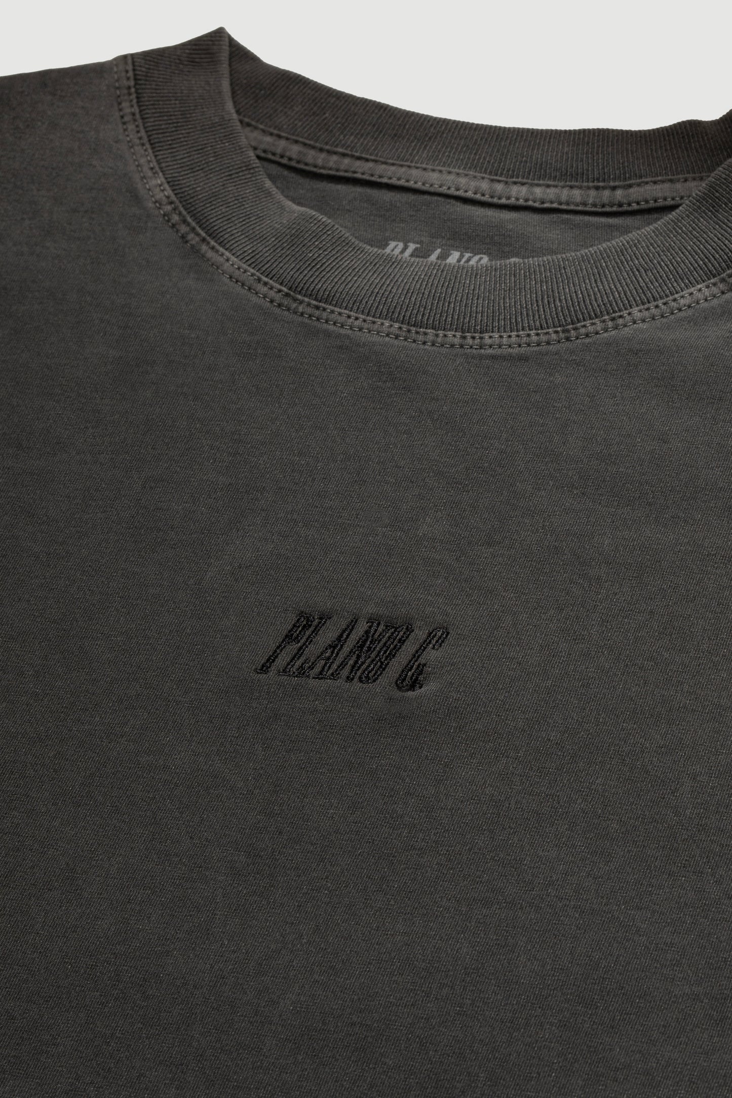 CAMISETA WASH LOGO GRAFITE