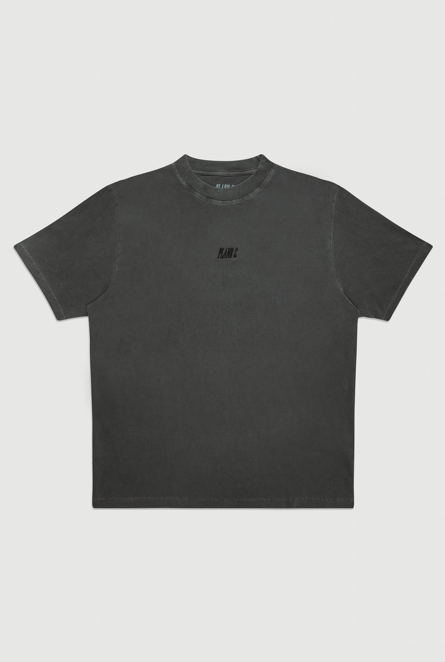 CAMISETA WASH LOGO GRAFITE