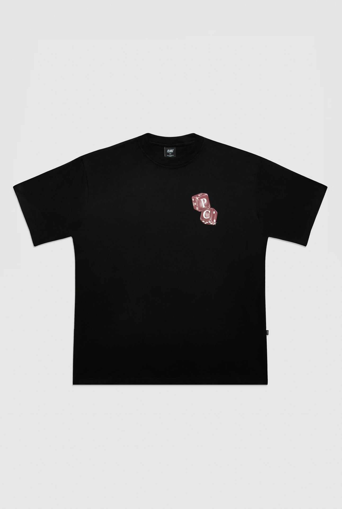 CAMISETA DICE ROLLERS PRETO