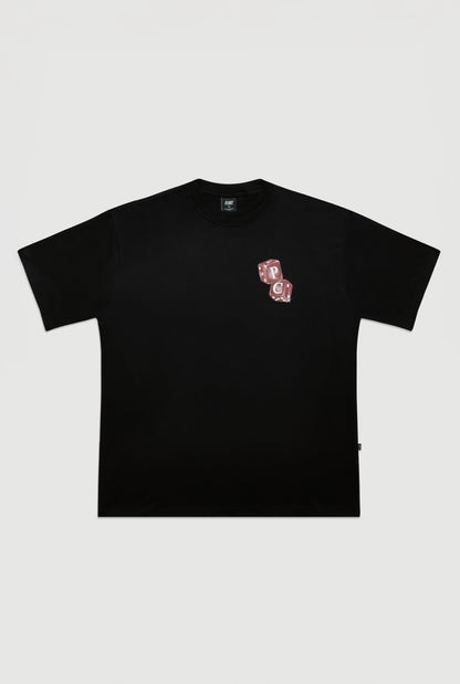 CAMISETA DICE ROLLERS PRETO