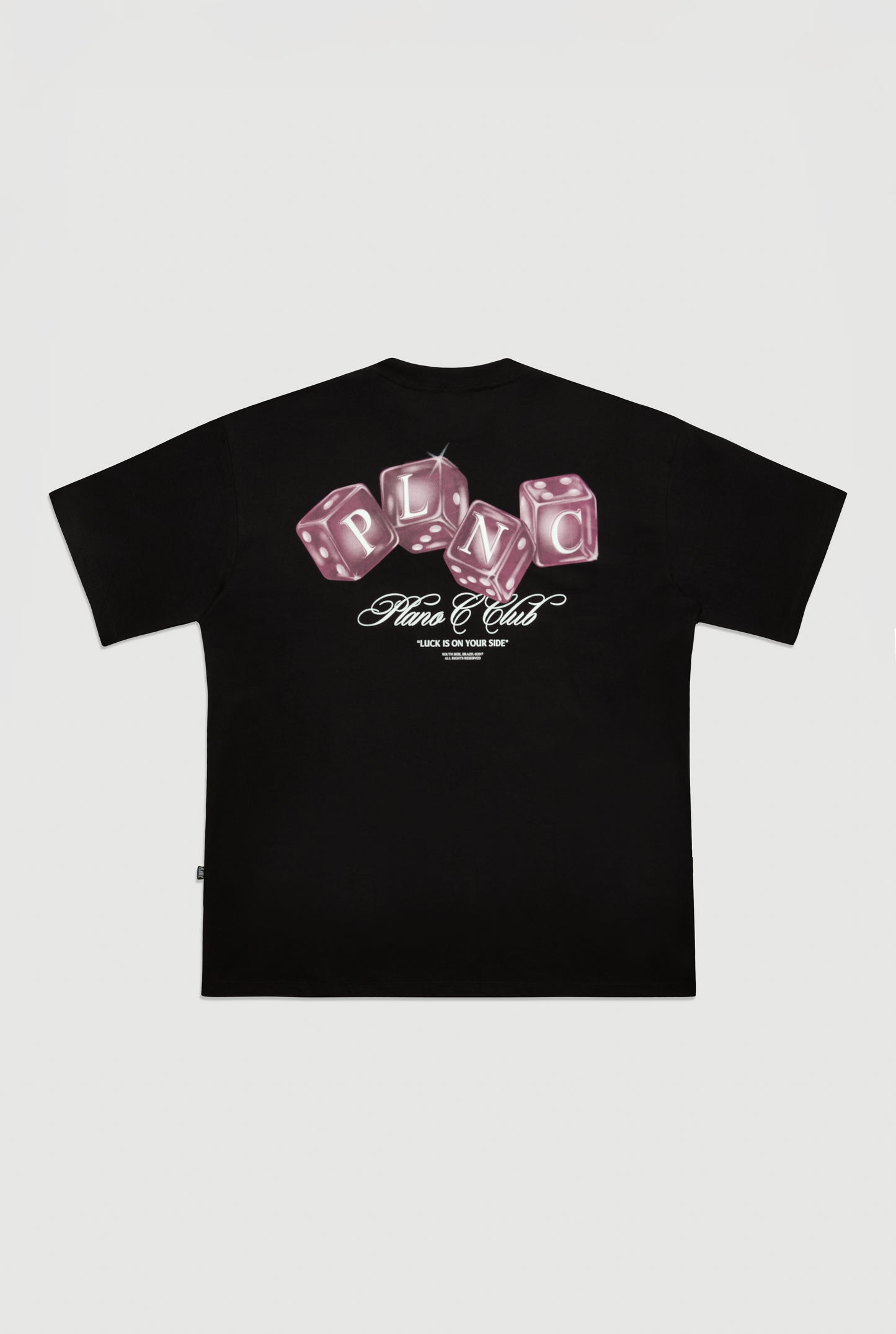 CAMISETA DICE ROLLERS PRETO