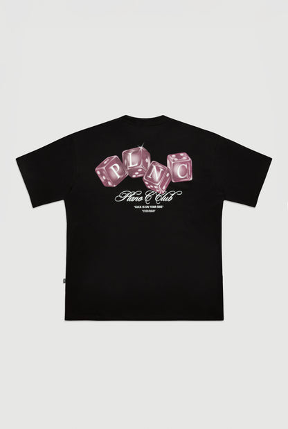 CAMISETA DICE ROLLERS PRETO