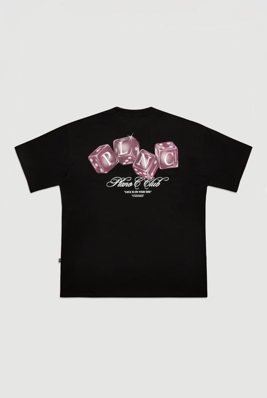 CAMISETA DICE ROLLERS PRETO