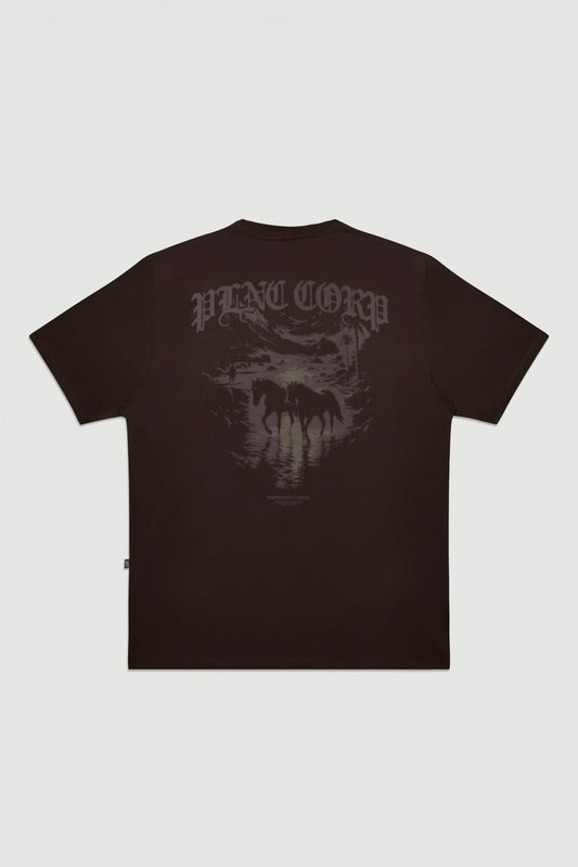 CAMISETA MIRAGE COTTON MARROM