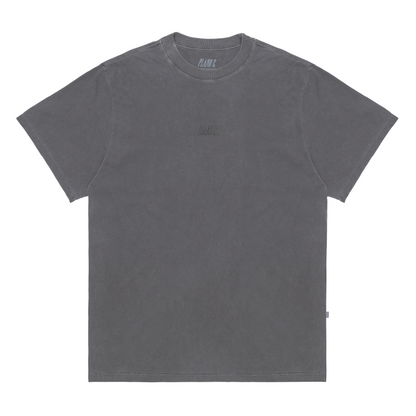 CAMISETA WASH LOGO CINZA