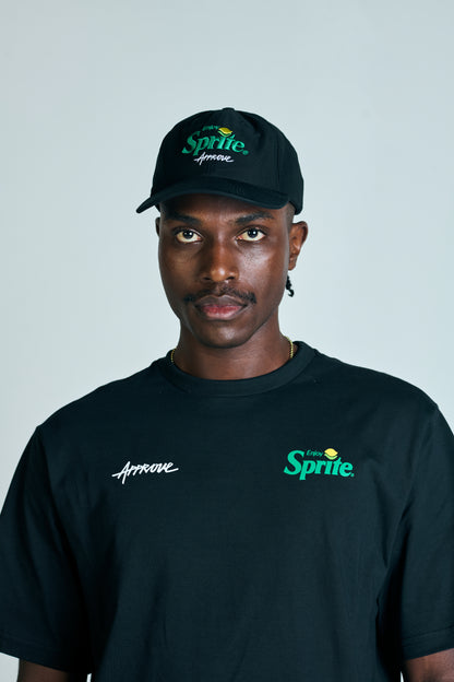 BONE DAD HAT APPROVE X SPRITE 90 PRETO