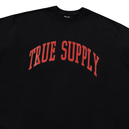 TEE TRUE "COLLEGE" BLACK