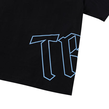 TEE TRUE "SIDE LINE" BLACK